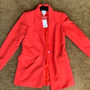 Women's Orange Blazer